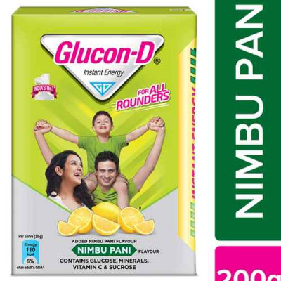 Glucon D Nimbu 200GM